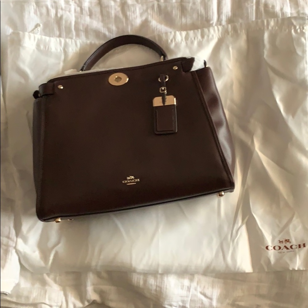 BRAND NEW Coach Leather Satchel